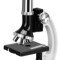 Dětský mikroskop 100-900x kufr, výbava, kovový, skleněná optika, LED světlo+hlavolam a flexi tužka 6