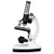 Dětský mikroskop 100-900x kufr, výbava, kovový, skleněná optika, LED světlo+hlavolam a flexi tužka 4